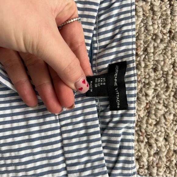 White/blue stripped pants - Picture 1 of 2